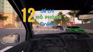 Hình ảnh cabin tập lái 3D áp dụng dạy và học lái xe ô tô